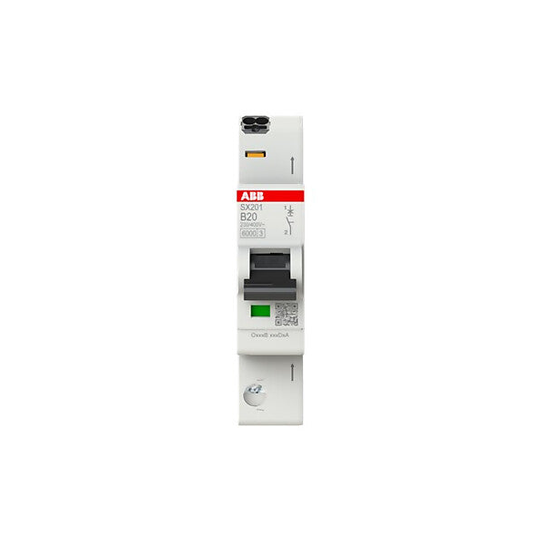ABB Sicherungsautomat 6kA, 20A, 1P SX201-B20